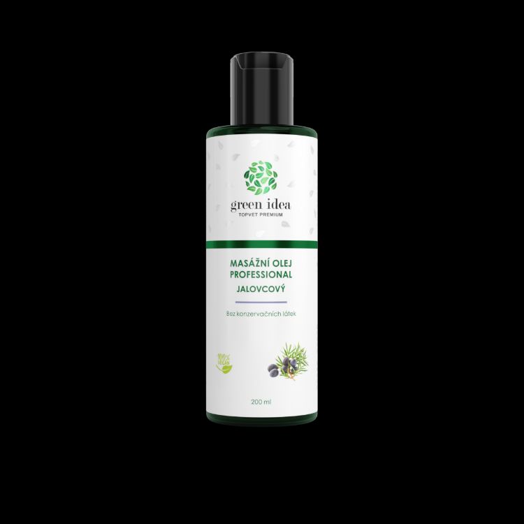 Obrázok z Jalovcový masážny olej 200 ml - Green idea
