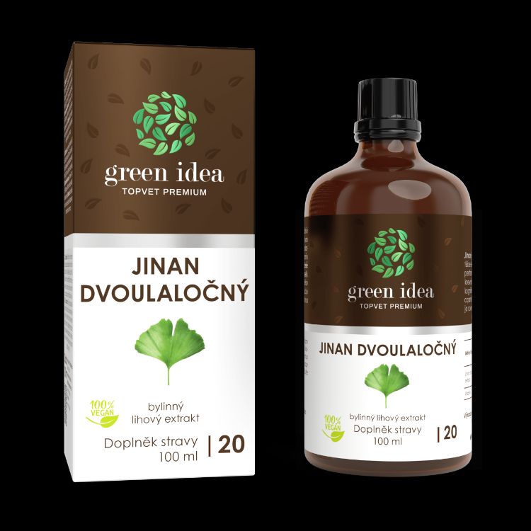 Obrázok z Jinan tinktúra - kvapky 100 ml - Green idea
