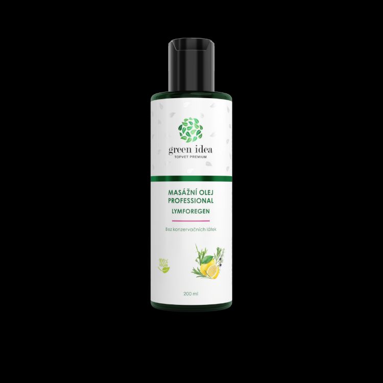 Obrázok z Lymforegen - masážny olej 200 ml - Green idea