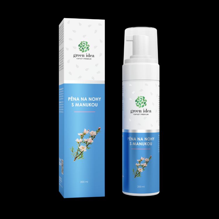 Obrázok z Pena na nohy s manukou 200 ml - Green idea