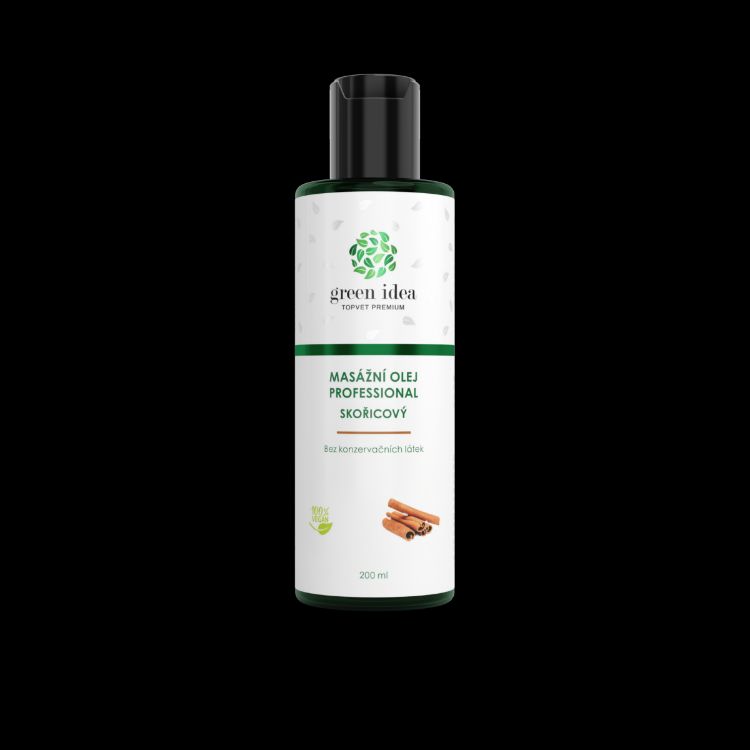 Obrázok z Škoricový masážny olej 200 ml - Green idea