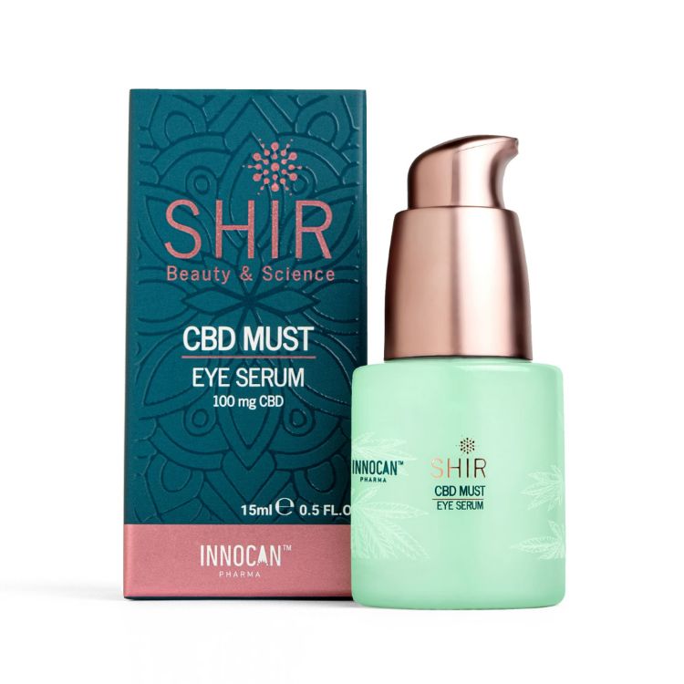 Obrázok z CBD očné sérum proti opuchom, tmavým kruhom a vráskam 15 ml - SHIR Beauty & Science