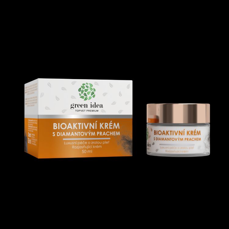 Obrázok z Bioaktívny krém s diamantovým práškom 50 ml - Green idea