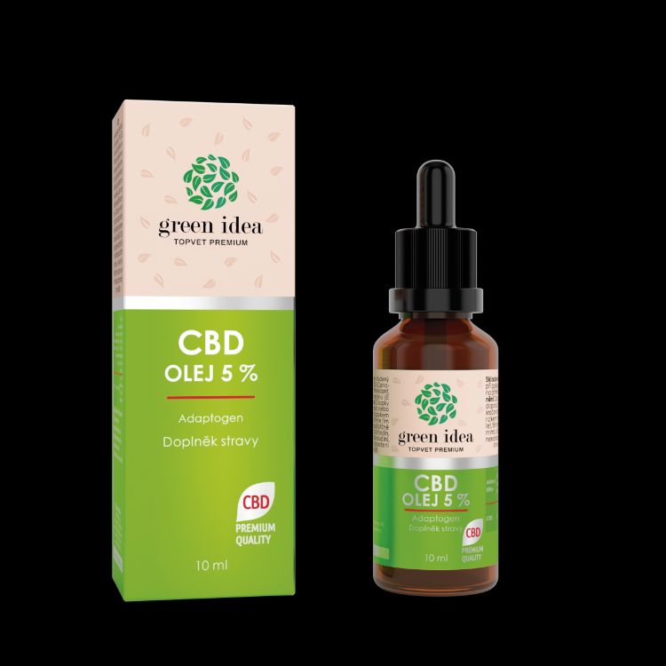 Obrázok z CBD olej 5 % 10 ml - Green idea