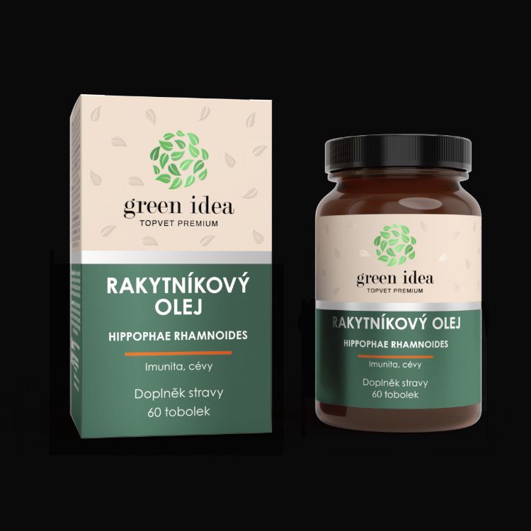 Obrázok z Rakytníkový olej - kapsuly 60 ks - Green idea
