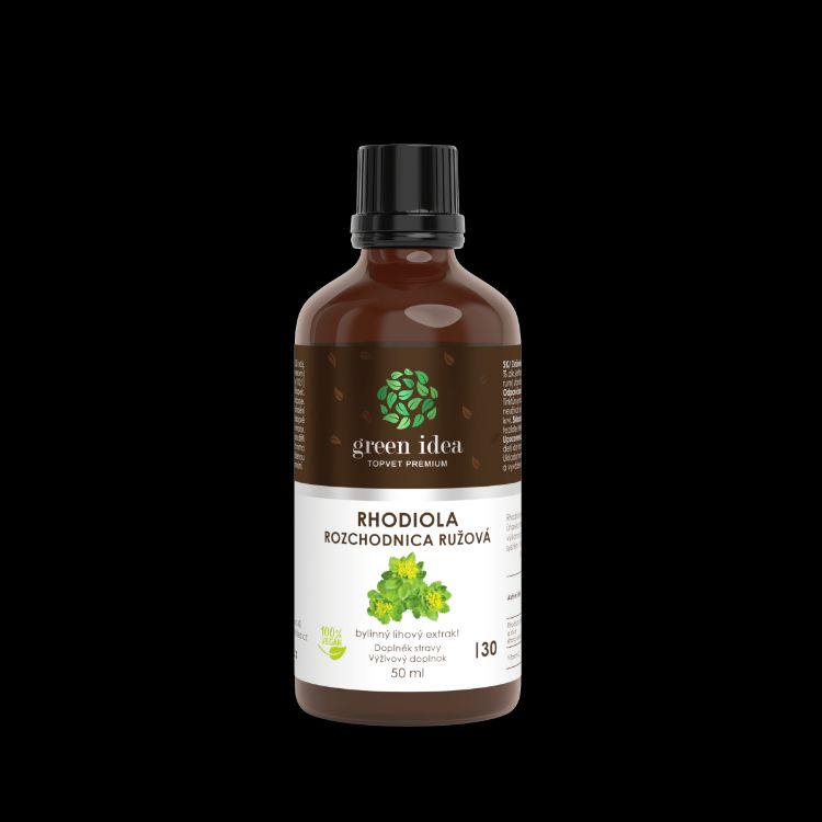 Obrázok z Rhodiola - Rozchodnica - tinktúra - kvapky 50 ml - Green idea