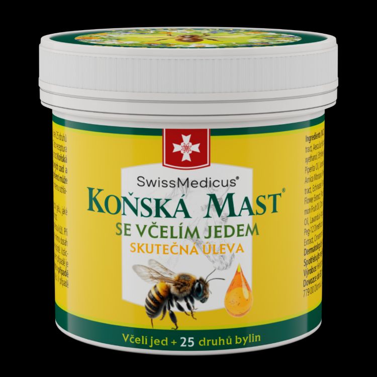 Obrázok z Konská masť so včelím jedom 150 ml - Green idea