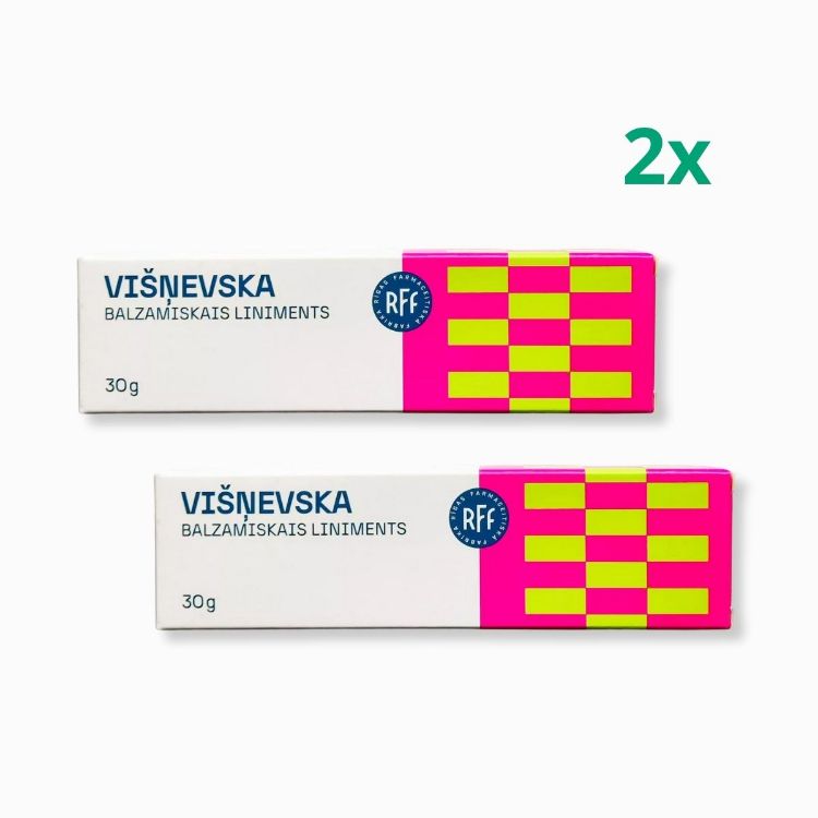 Obrázok z Zvýhodnený set: 2x Višnevského balzam na revitalizáciu pokožky - 30g - HealthNA