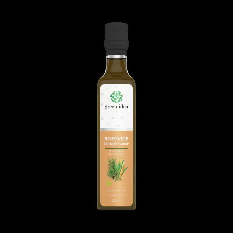 Obrázok z Borovicový sirup - trstinový 250 ml - Green idea
