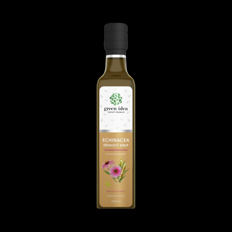 Obrázok z Echinacea sirup - trstinový 250 ml - Green idea