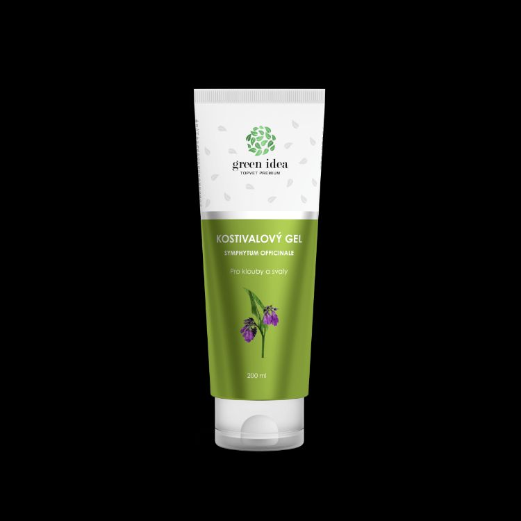 Obrázok z Kostihojový masážny gél v tube 200 ml - Green idea