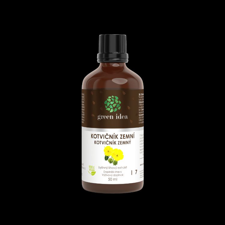 Obrázok z Kotvičník zemný tinktúra - kvapky 50 ml - Green idea