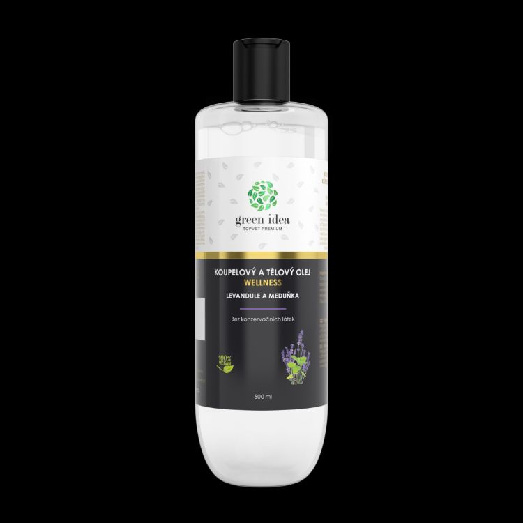 Obrázok z Levanduľa a medovka - kúpeľový a telový olej 500 ml - Green idea