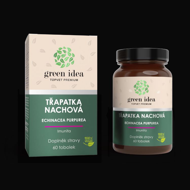 Obrázok z Echinacea bylinný extrakt - 60 kapsúl - Green idea