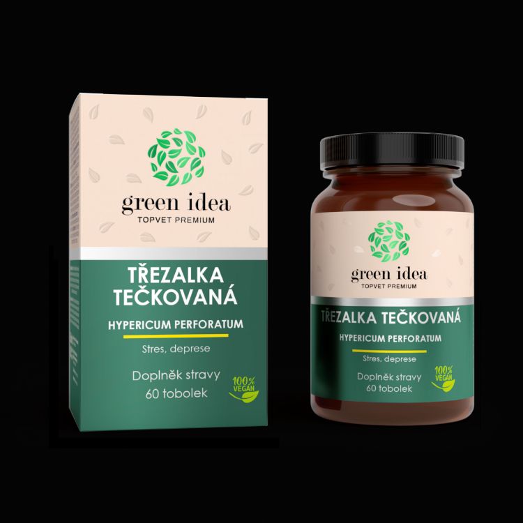 Obrázok z Ľubovníkový bylinný extrakt - 60 kapsúl - Green idea