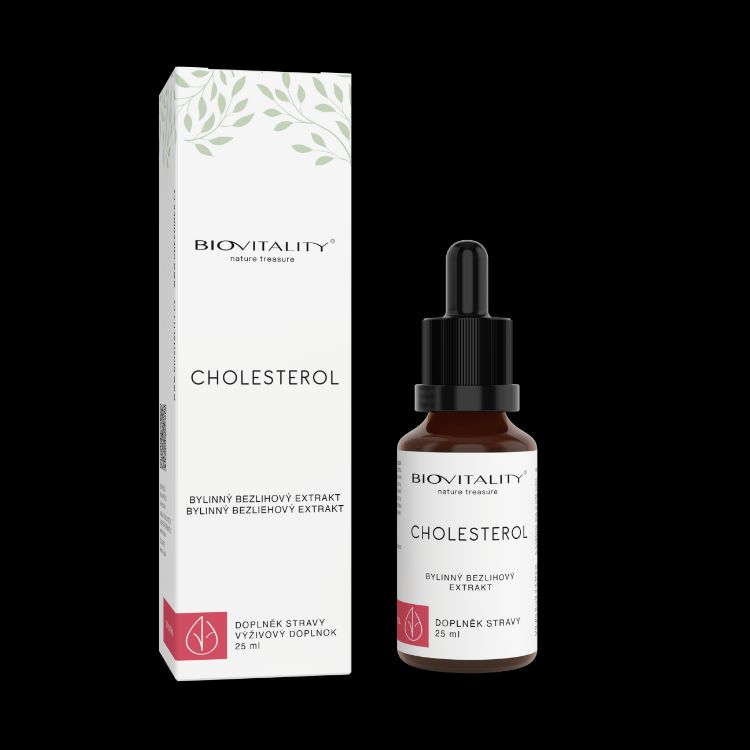 Obrázok z Cholesterol bezliehová tinktúra – kvapky 25 ml – Green idea