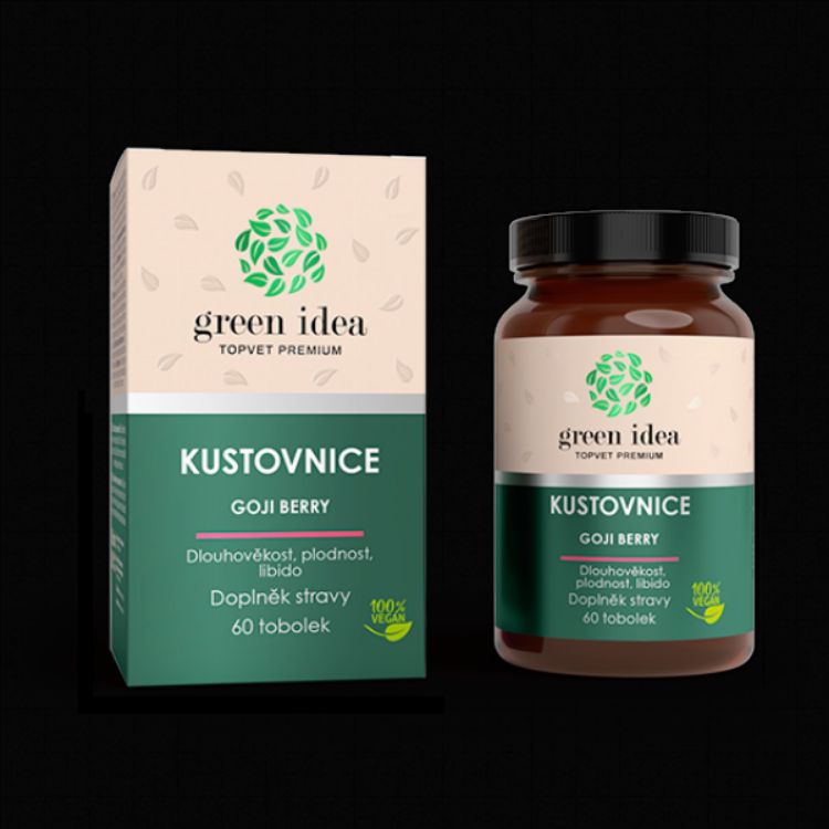 Obrázok z Kustovnica čínska – bylinný extrakt – kapsuly 60 ks – Green idea