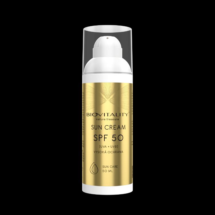 Obrázok z Green idea Opaľovací krém na tvár a telo SPF-50 - 50 ml - Biovitality