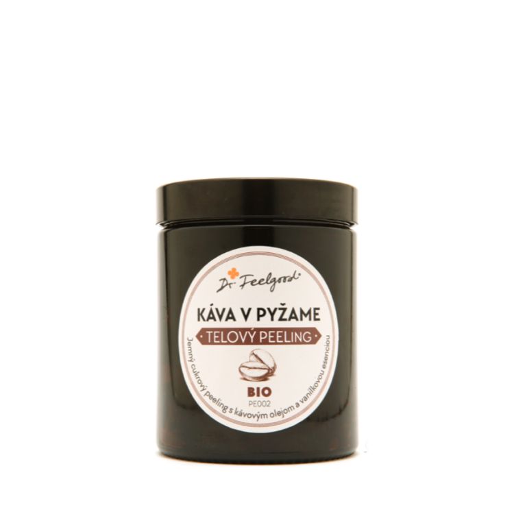 Obrázok z BIO telový peeling KÁVA v PYŽAME - 180 ml - Dr. Feelgood