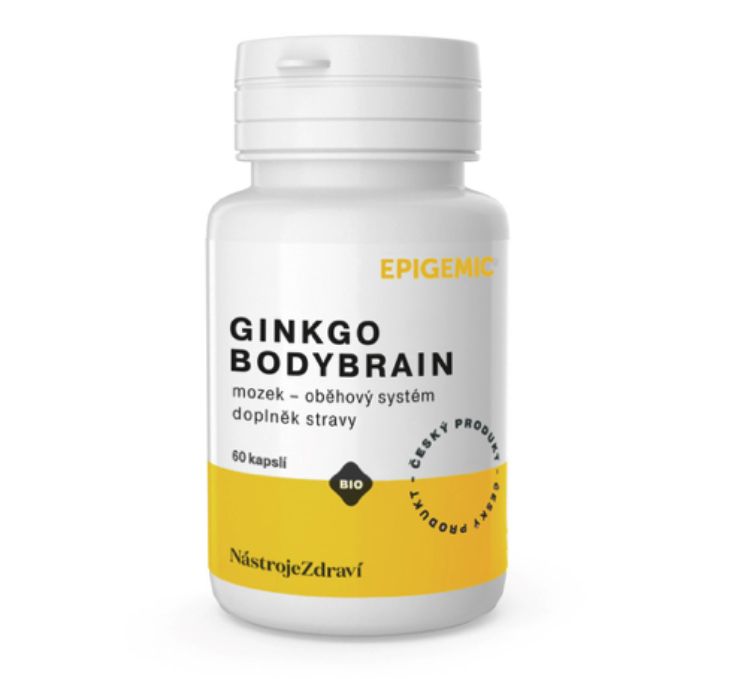 Obrázok z Ginkgo BodyBrain - 60 kapsúl - Epigemic®