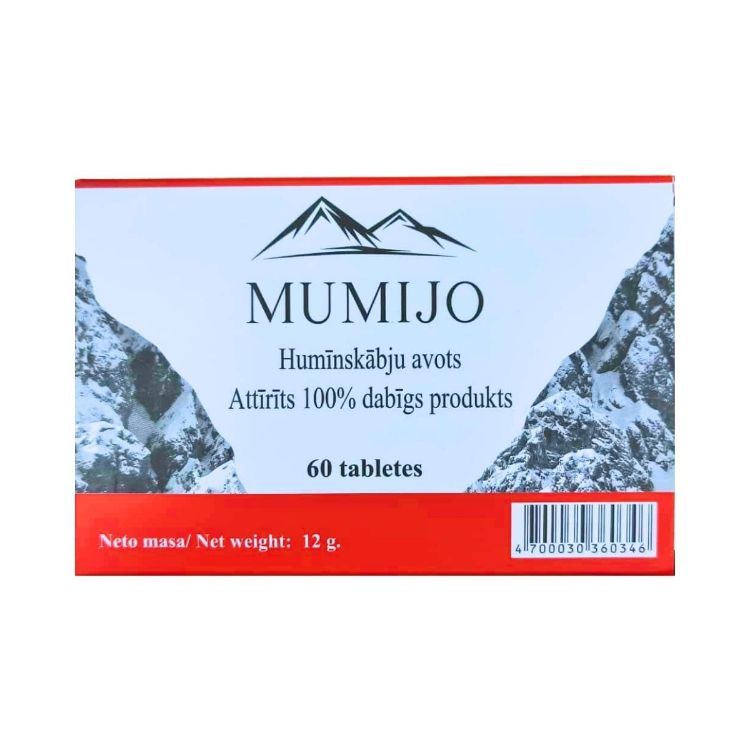 Obrázok z Altajské mumio Shilajit - 60 tabliet - BIOVIT LLC