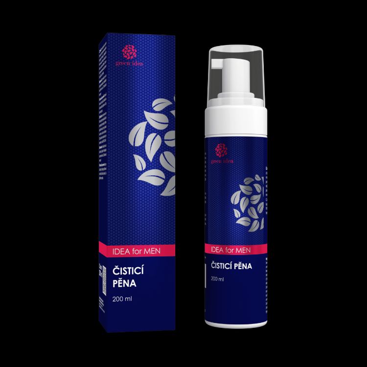 Obrázok z IDEA for MEN - Čistiaca pena pre mužov 200 ml - Green idea