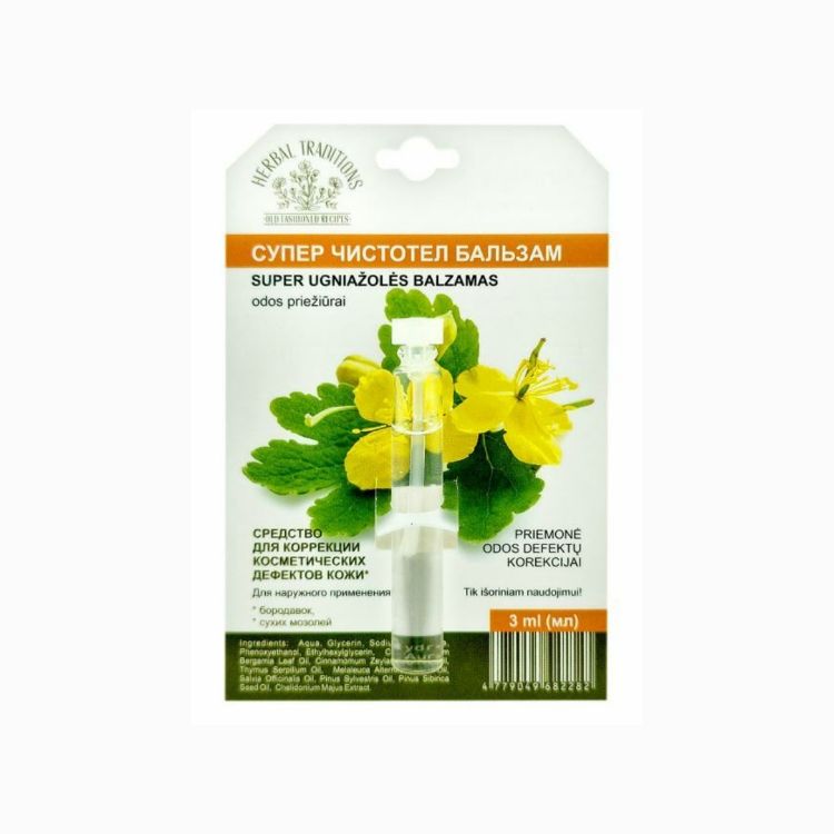 Obrázok z Extra účinný lastovičník - kozmetický prípravok na bradavice - 3 ml - Herbal Traditions