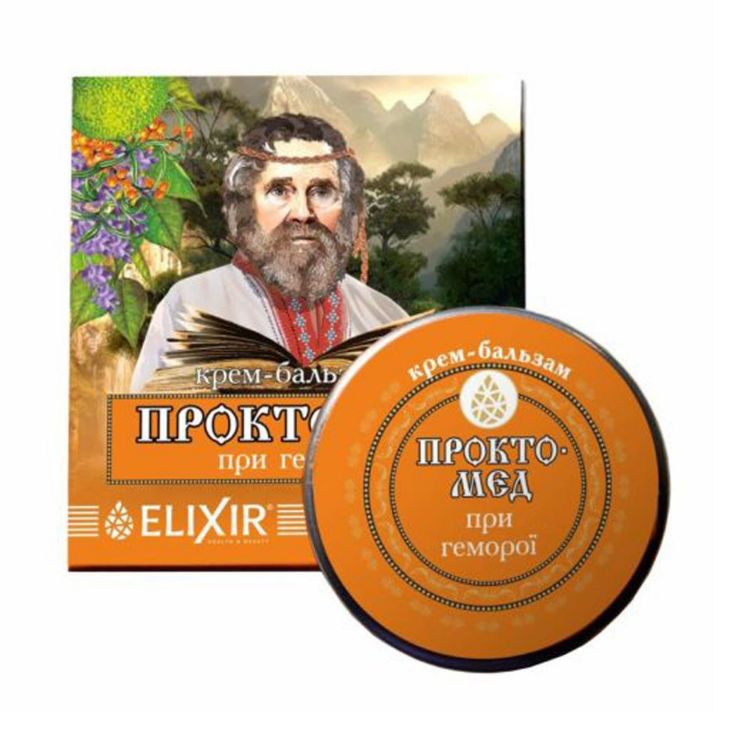 Obrázok z Krémový balzam „Proctomed“ na hemoroidy - 10 ml - Elixir