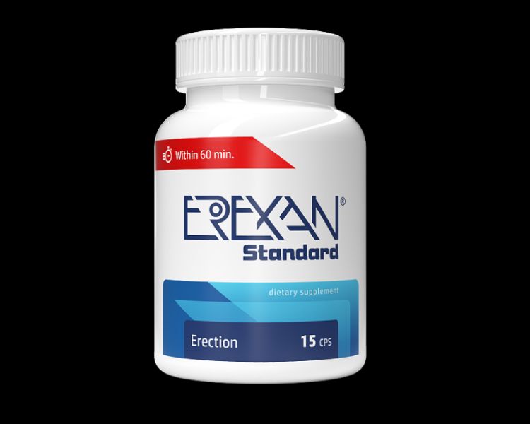 Obrázok z EREXAN Standard pre intímne potreby mužov v každom veku - 15 kapsúl
