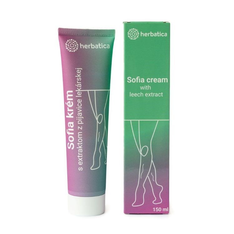 Obrázok z Sofia krém na kŕčové žily s extraktom z pijavice lekárskej - 150 ml - Herbatica