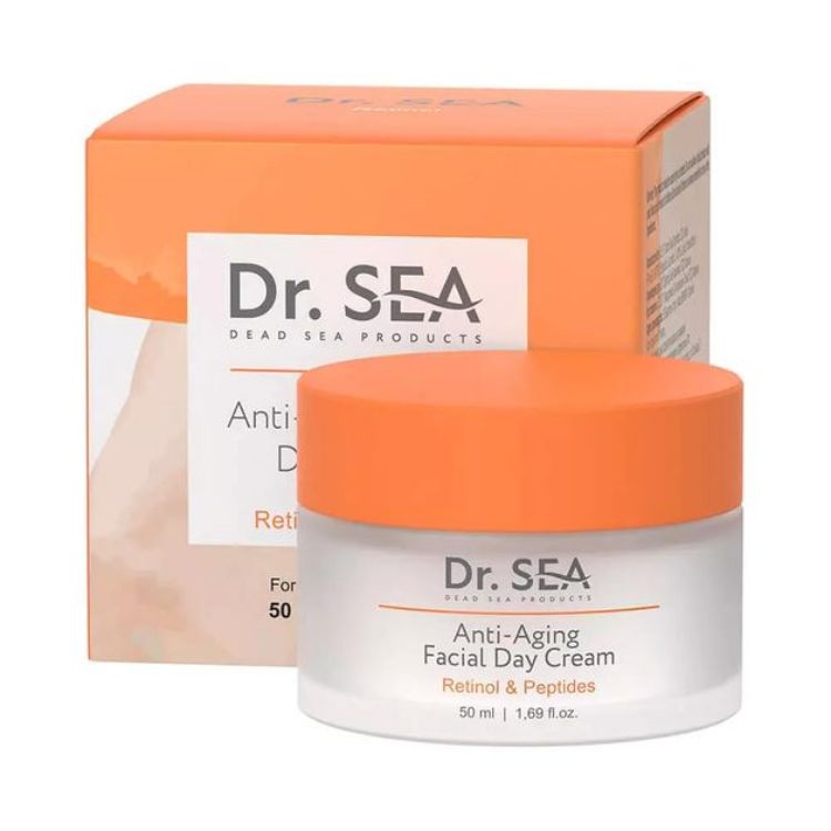 Obrázok z Anti-aging denný krém na tvár s retinolom a peptidmi  - 50 ml - Dr. Sea