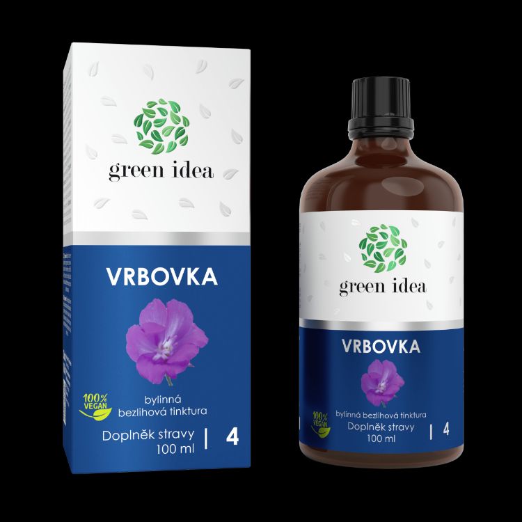 Obrázok z Vŕbovka - bezliehová tinktúra 100 ml - Green idea