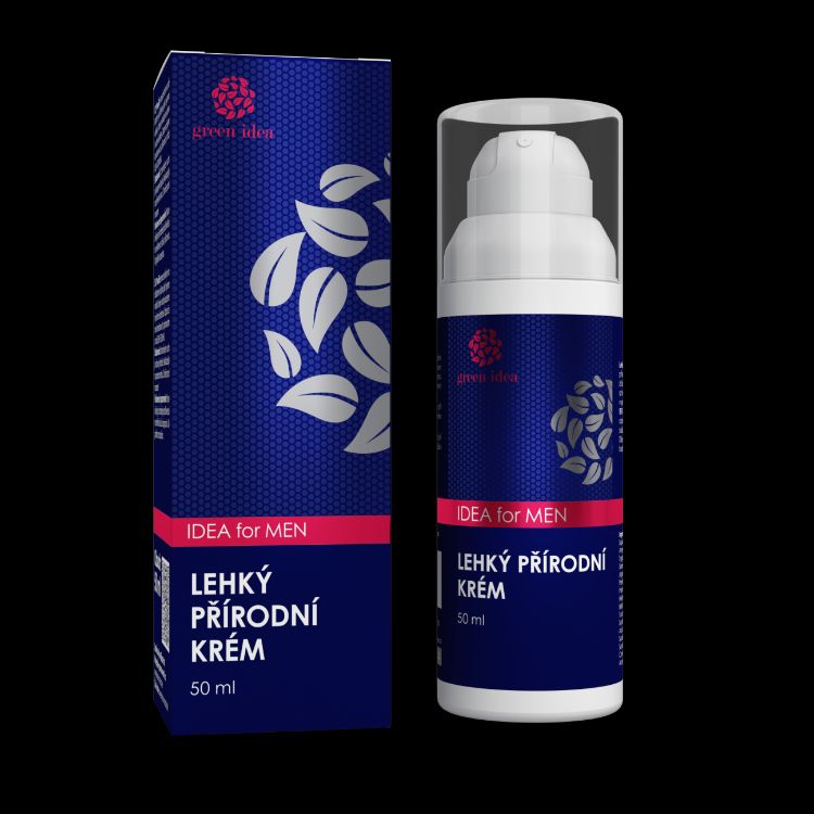 Obrázok z IDEA for MEN - Ľahký prírodný krém pre mužov 50 ml - Green idea