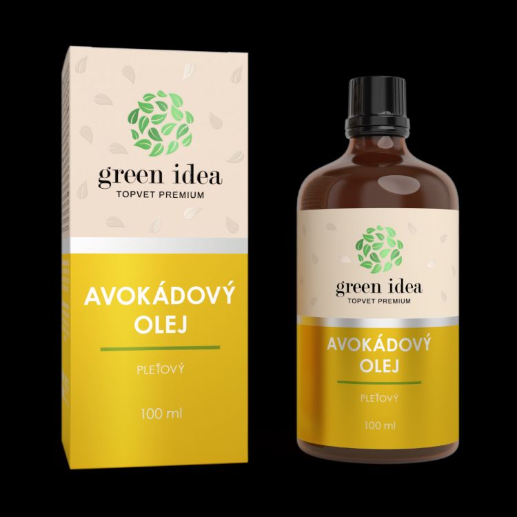 Obrázok z Avokádový pleťový olej – 100 ml – Green idea
