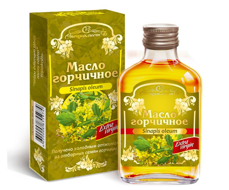 Obrázok z 100% horčicový olej lisovaný za studena - Specialist Objem: 100 ml