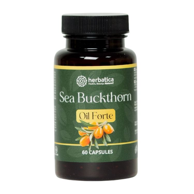 Obrázok z Rakytníkový olej Forte v kapsulách/500mg - 60 kapsúl - Herbatica