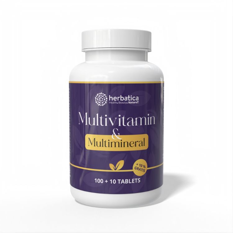 Obrázok z Multivitamín a Multiminerál - 110 tabliet - Herbatica