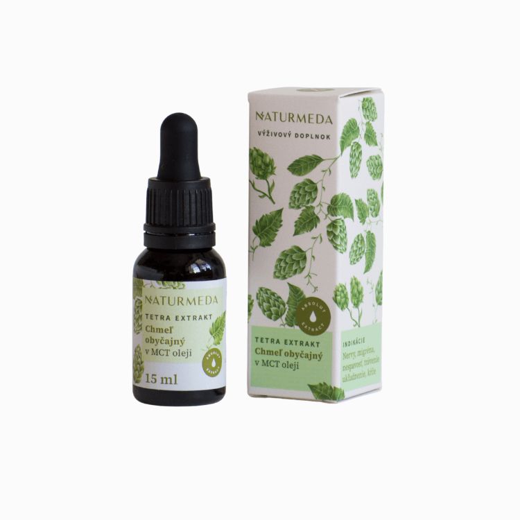 Obrázok z Chmeľ obyčajný – Tetra bylinný extrakt 15 ml - Naturmeda