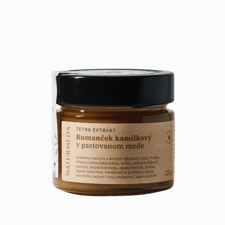 Obrázok z Terapeutický med s rumančekom kamilkovým - 220g - Naturmeda