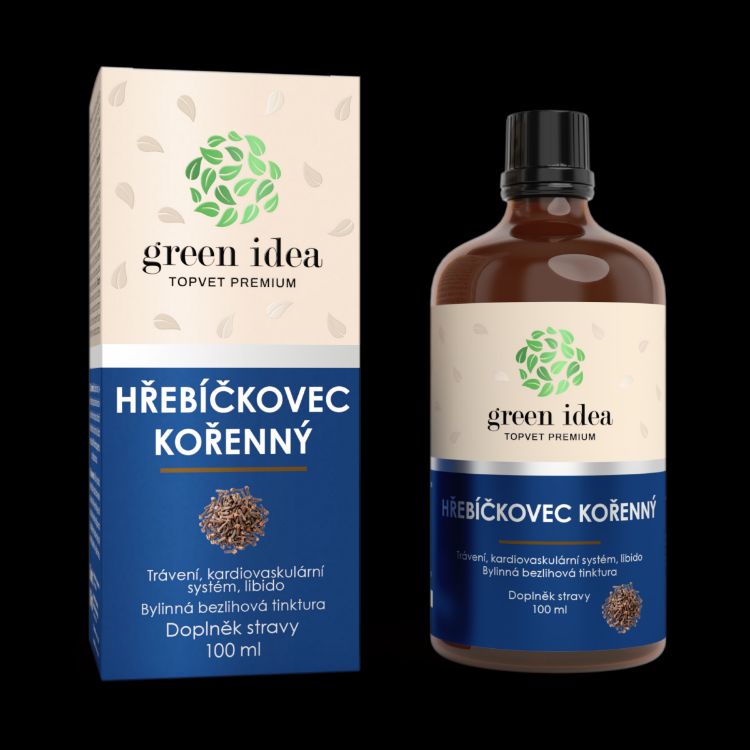 Obrázok z Klinčekovec – bezliehová tinktúra 100 ml – Green idea