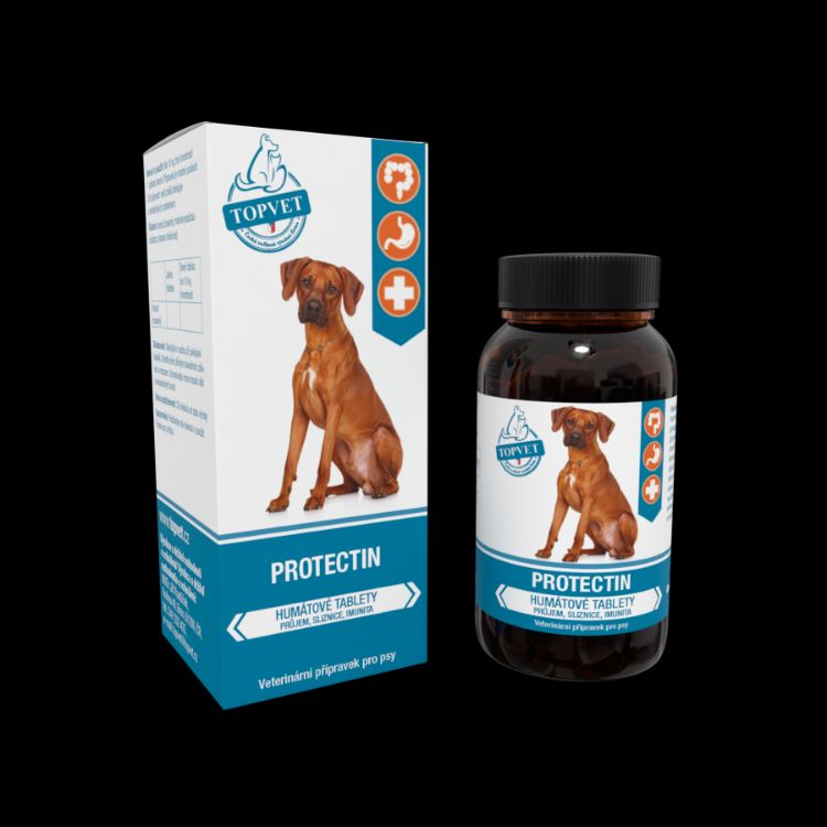 Obrázok z Humátové tablety Protectin pre psy 90 ks - Green idea