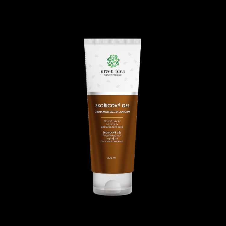 Obrázok z Škoricový masážny gél v tube 200 ml - Green idea