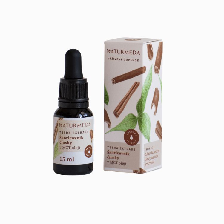 Obrázok z Škorica cejlónska – Tetra bylinný extrakt – 15 ml – Naturmeda