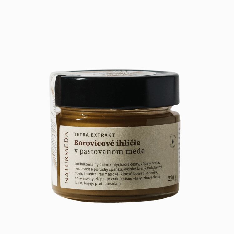 Obrázok z Terapeutický med s borovicovým ihličím - 220g - Naturmeda