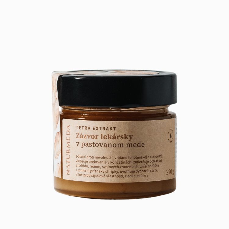 Obrázok z Terapeutický med so zázvorom lekárskym - 220g - Naturmeda