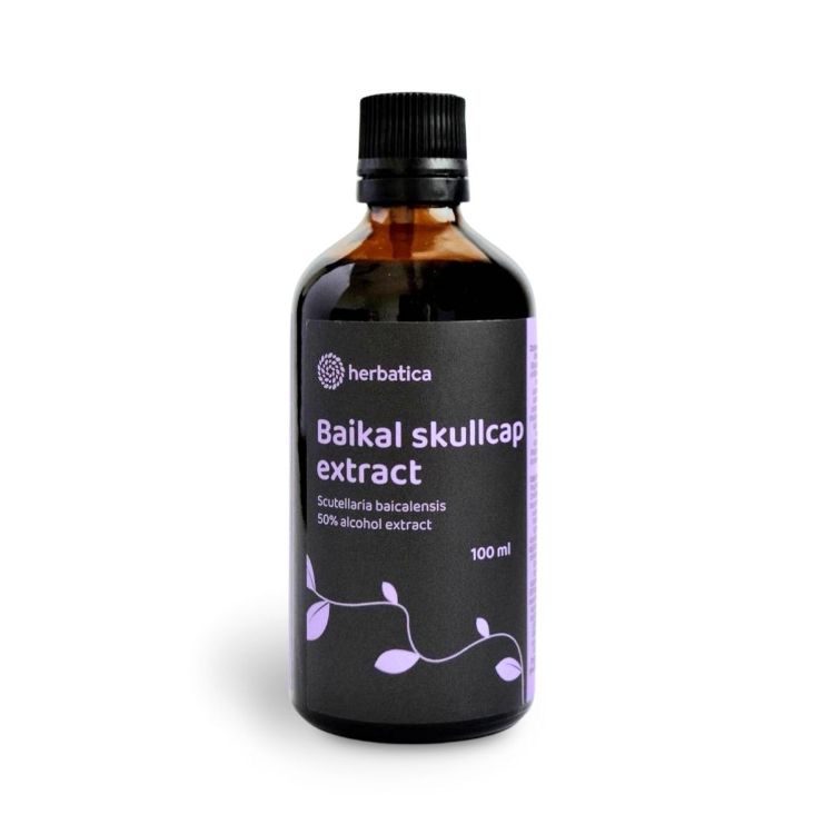 Obrázok z Šišiak bajkalský - tinktúra 100 ml - Herbatica