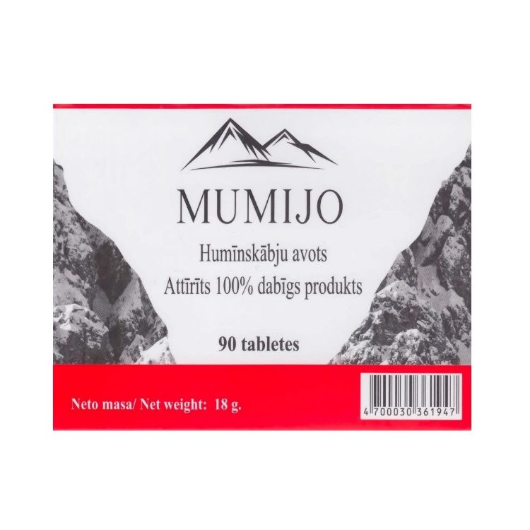 Obrázok z Altajské mumio Shilajit - 90 tabliet - BIOVIT LLC