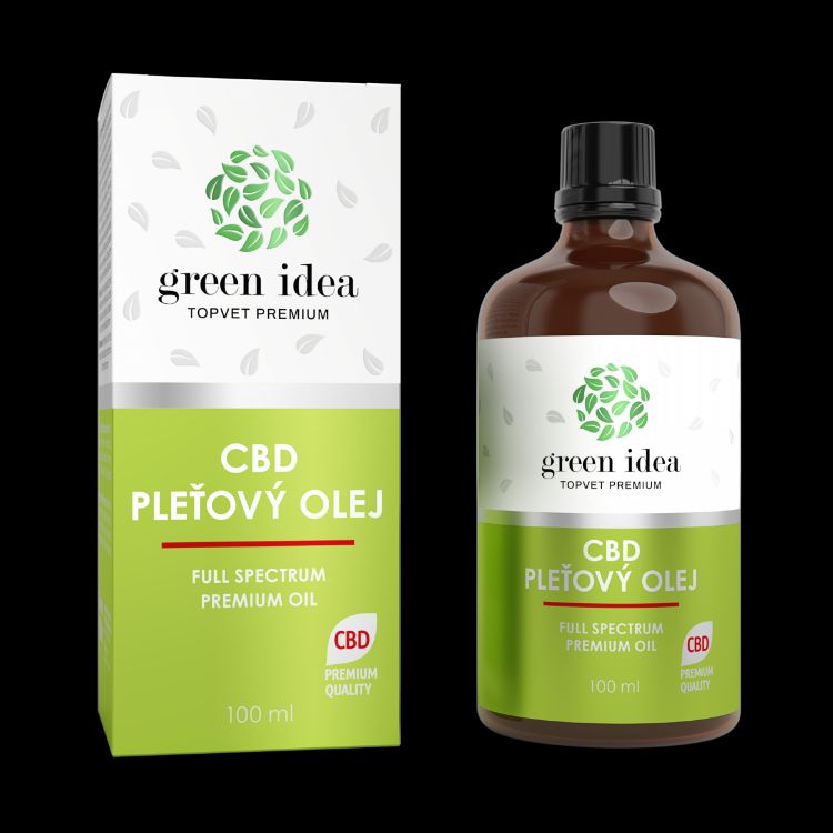 Obrázok z CBD pleťový olej 100 ml - Green idea
