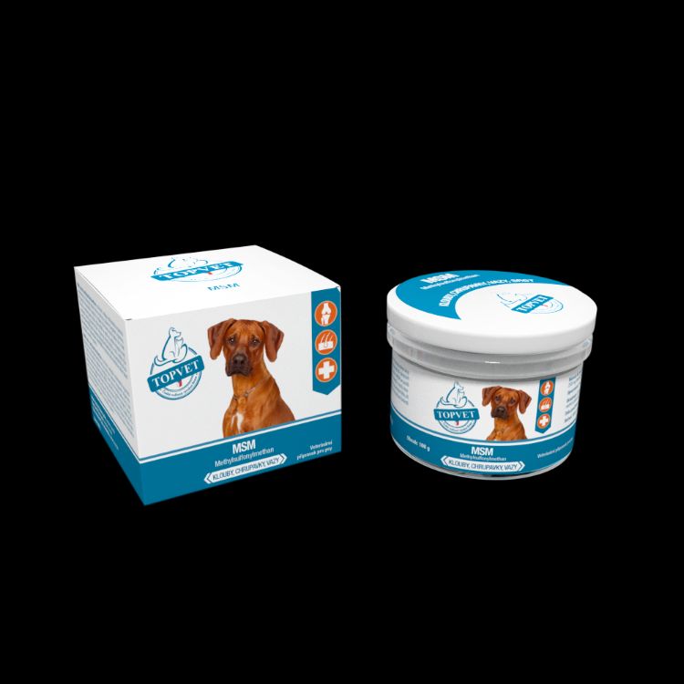 Obrázok z MSM pre psy 100 g – Green idea