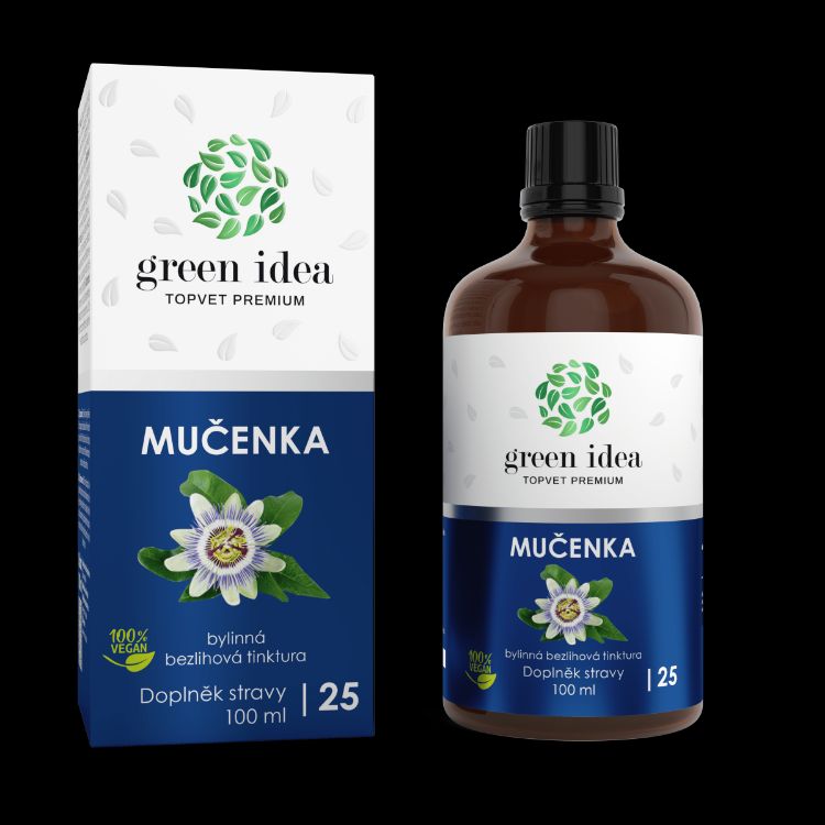 Obrázok z Mučenka – bezliehová tinktúra 100 ml – Green idea